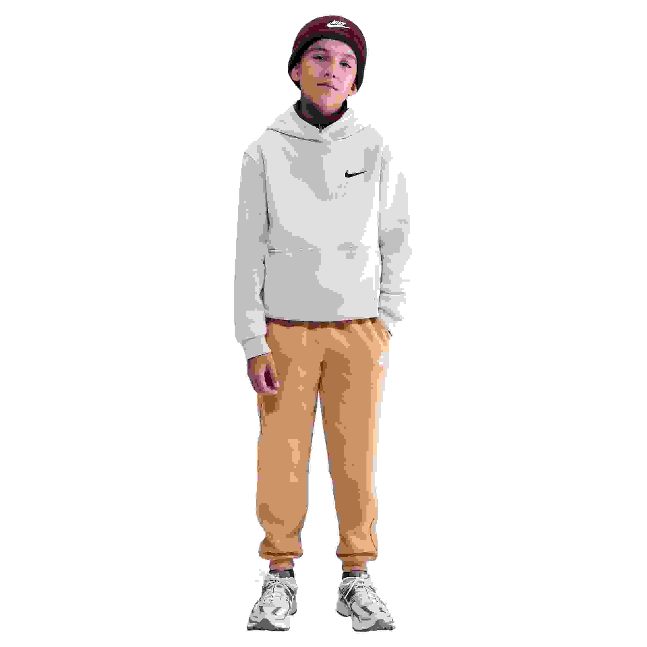 Nike Sportswear Club Fleece Big Kids' Brown Joggers